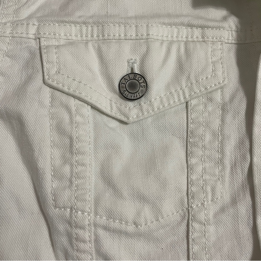 Talbots Button Jean Jacket - image 3